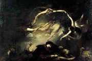 Johann Heinrich Fuseli The Shepherd-s Dream Spain oil painting artist